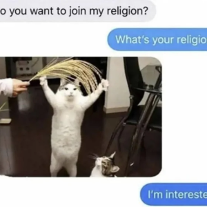 Join our religion!